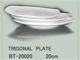 Triangular plate